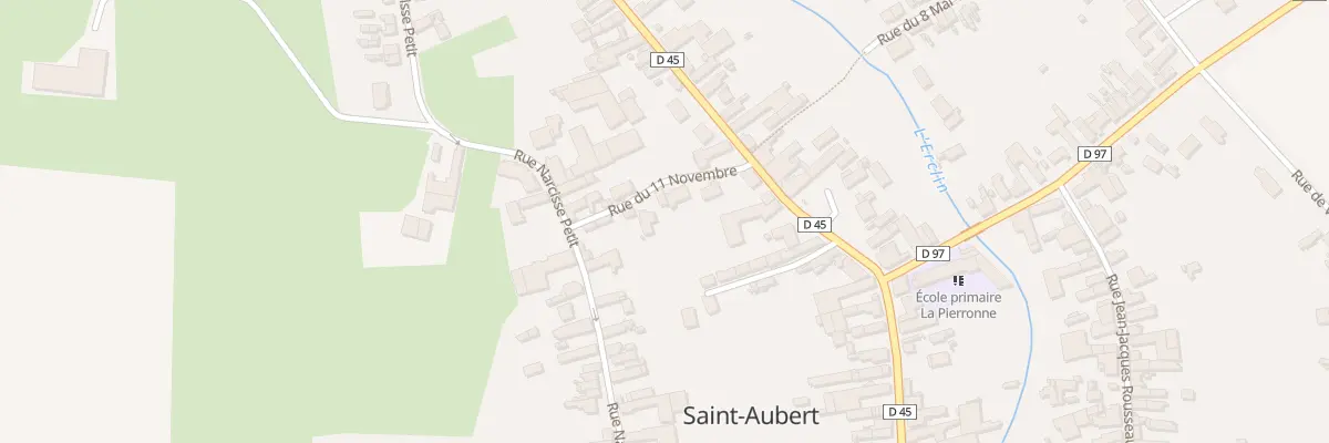 Plan du 1 Rue du Onze Novembre à Saint-Aubert