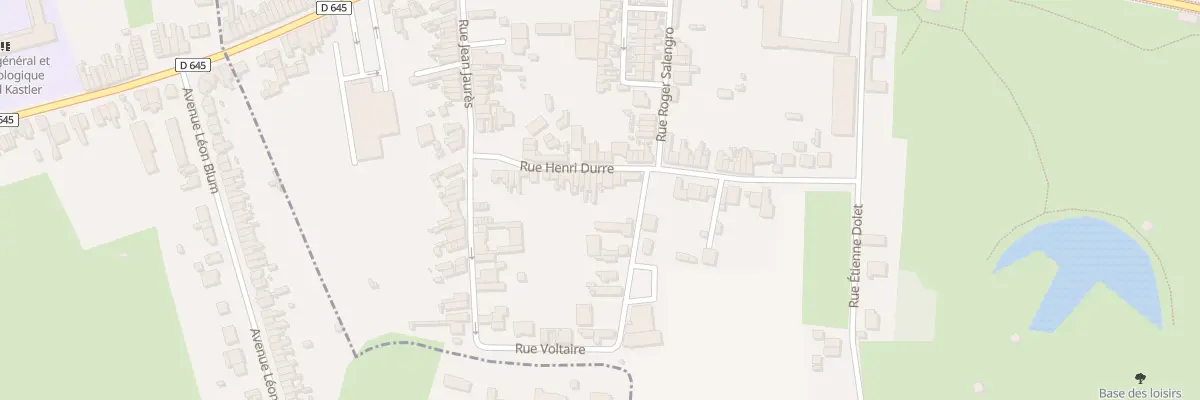 Plan du 22 Rue Henri Durre à Wavrechain-sous-Denain