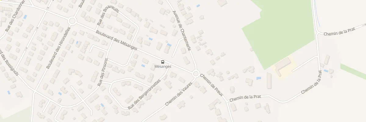 Plan du 1 Av de Chantemerle à Bellerive-sur-Allier