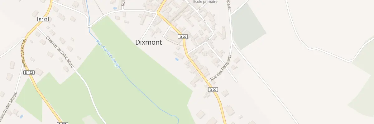 Plan du 4 Rue de la Porte du Bois à Dixmont