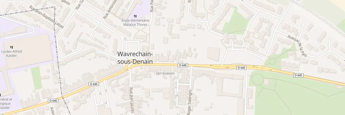 Plan du 87B Rue Charles Isbergues à Wavrechain-sous-Denain