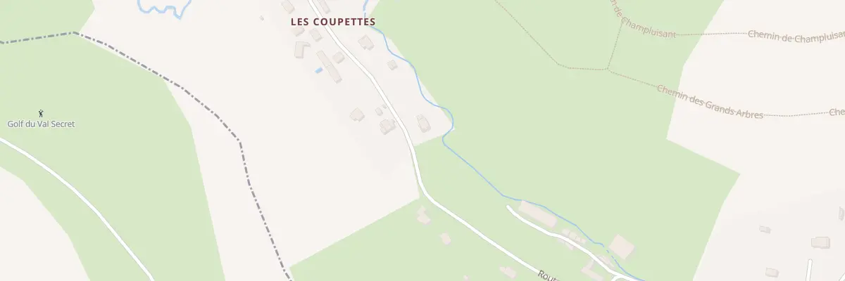 Plan du 1 Les Coupettes à Verdilly