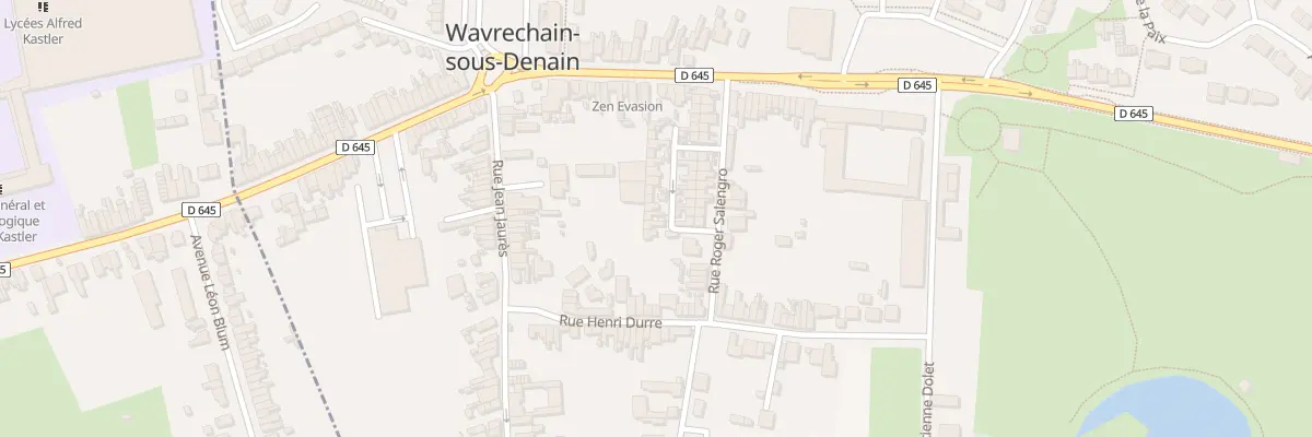 Plan du 38 Rue Roger Salengro à Wavrechain-sous-Denain