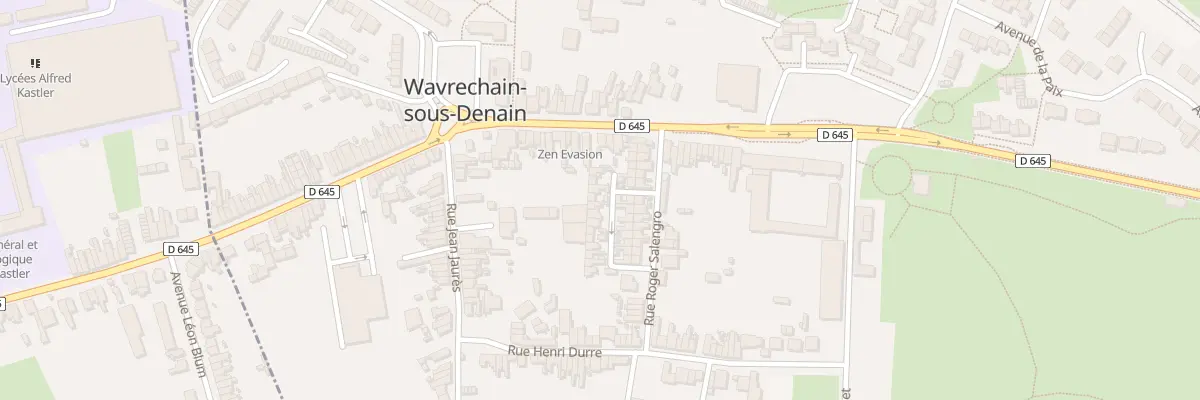Plan du 31 Rue Roger Salengro à Wavrechain-sous-Denain