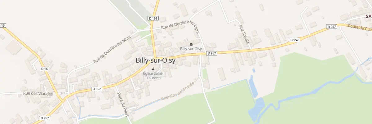Plan du 4 Rue de la Porte de Billy à Billy-sur-Oisy