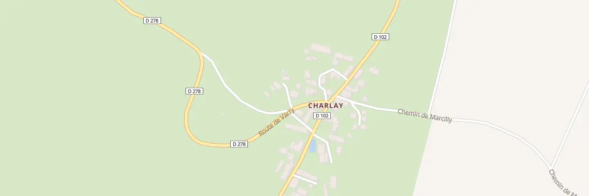 Plan du 1 Rue du Château d’Eau à Varzy