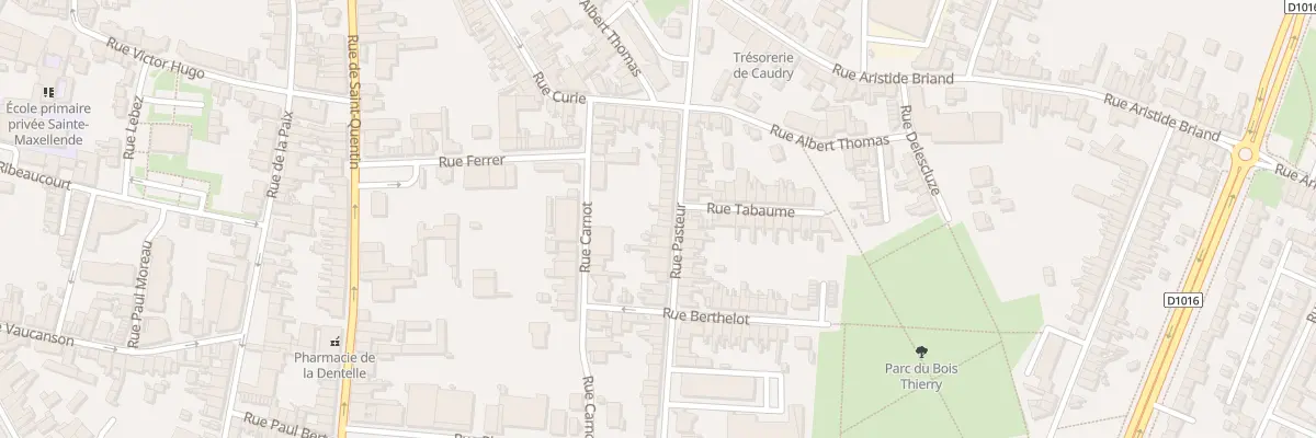 Plan du 24 Rue Pasteur à Caudry