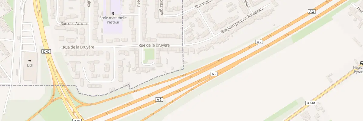 Plan du 1 Rue la Bruyère à Denain