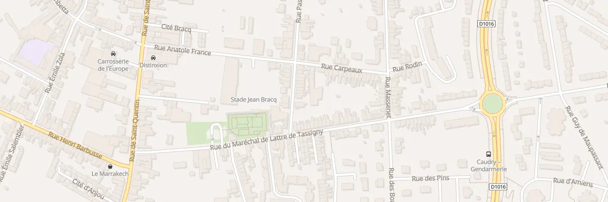 Plan du 141 Rue Pasteur à Caudry