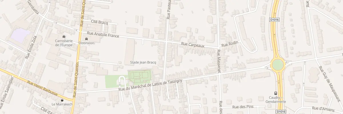 Plan du 137 Rue Pasteur à Caudry