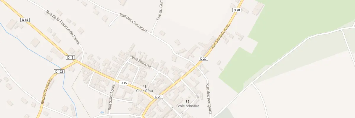 Plan du 3 Rue du Gumery à Dixmont