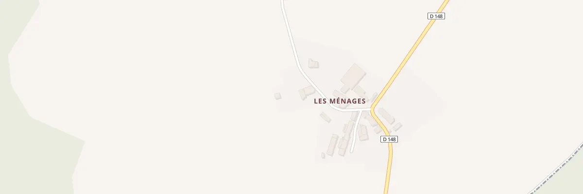 Plan du 17 Les Menages à Druyes-les-Belles-Fontaines