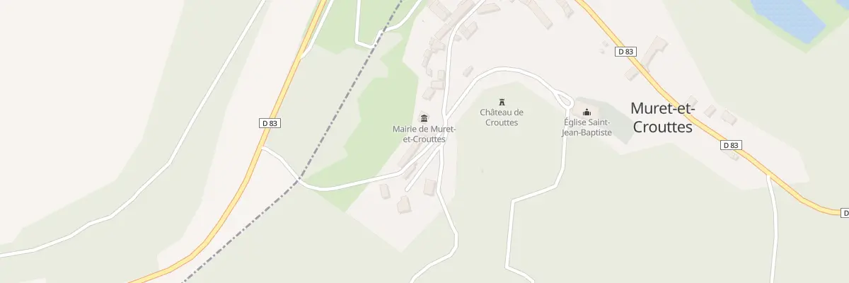 Plan du 17 Rue du Château à Muret-et-Crouttes