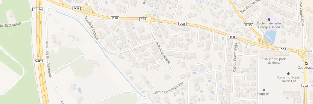 Plan du 22 Rue de la Gentiane à Bessan