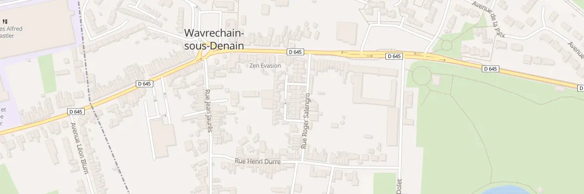 Plan du 22 Rue Roger Salengro à Wavrechain-sous-Denain