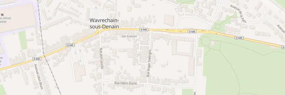 Plan du 20 Rue Roger Salengro à Wavrechain-sous-Denain