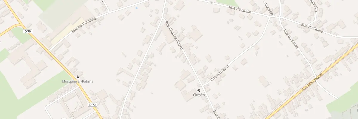 Plan du 265 Rue Charles Picard à Fresnoy-le-Grand