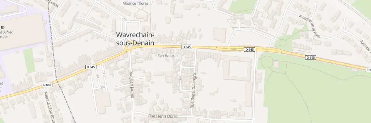 Plan du 18 Rue Roger Salengro à Wavrechain-sous-Denain