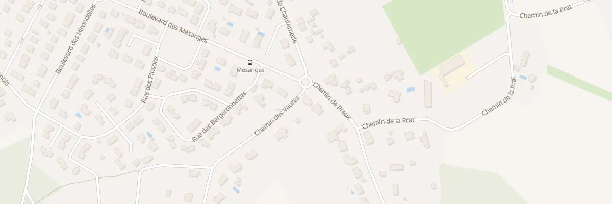 Plan du 1 Che des Vaures à Bellerive-sur-Allier