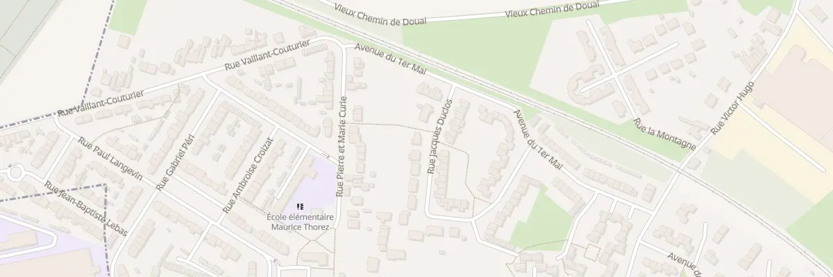 Plan du 37 Rue Jacques Duclos à Wavrechain-sous-Denain