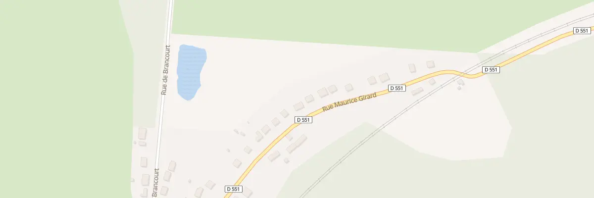 Plan du 740 Rue Maurice Girard à Vauxaillon