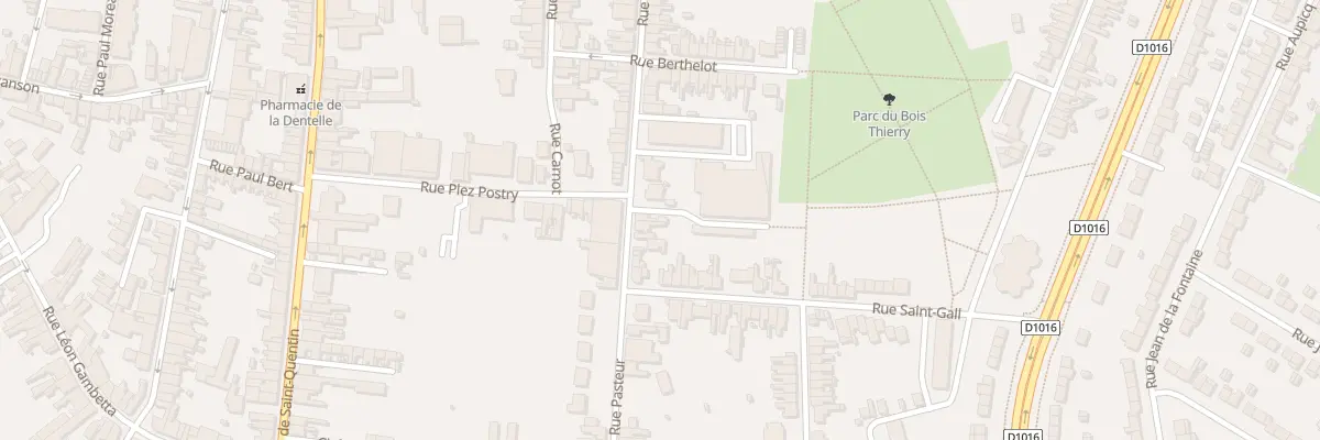 Plan du 55 Rue Pasteur à Caudry