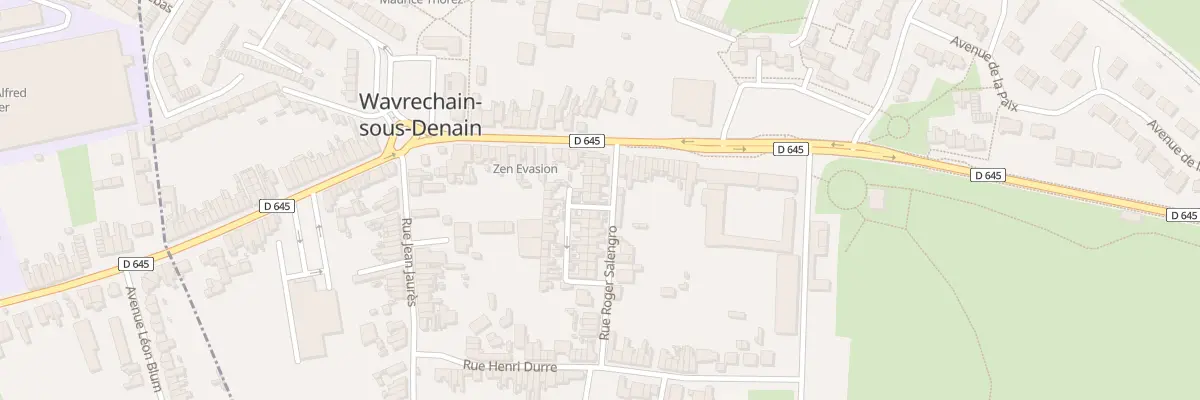 Plan du 5 Rue Roger Salengro à Wavrechain-sous-Denain
