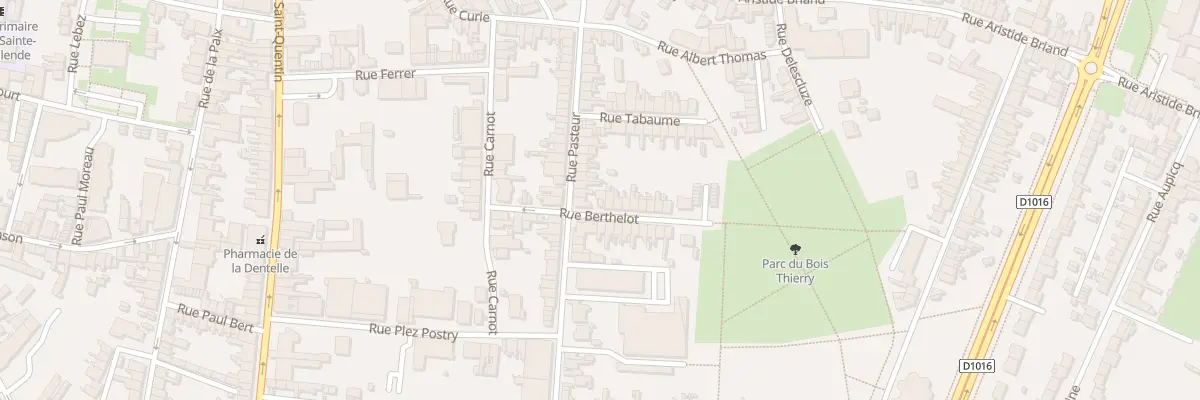 Plan du 35 Rue Pasteur à Caudry
