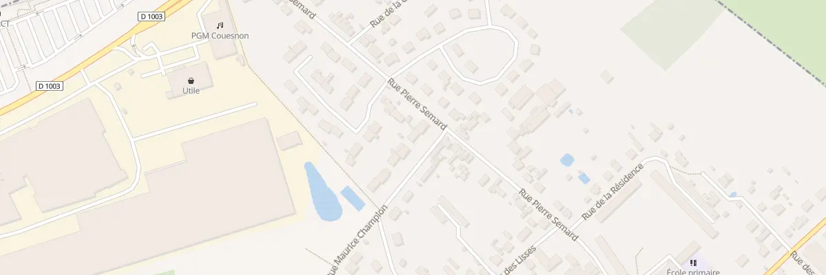 Plan du 4 Rue Maurice Champlon à Étampes-sur-Marne