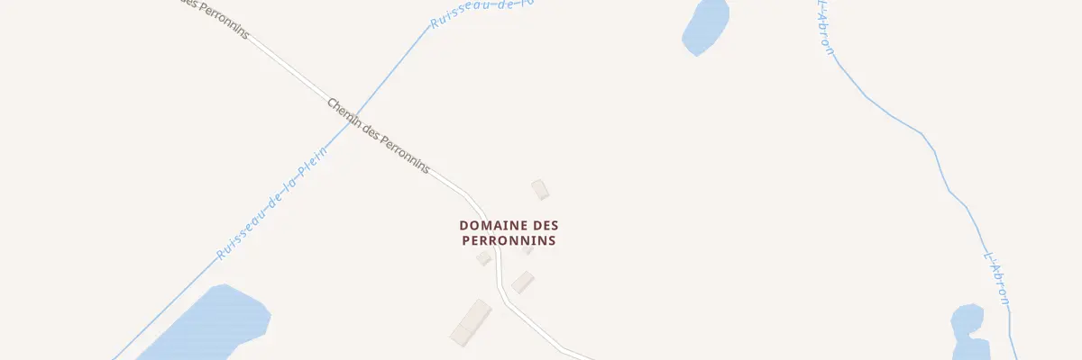 Plan du 5272 Les Perronnins à Saint-Ennemond