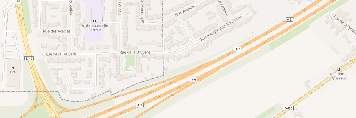 Plan du 42 Rue Jean-Jacques Rousseau à Haulchin