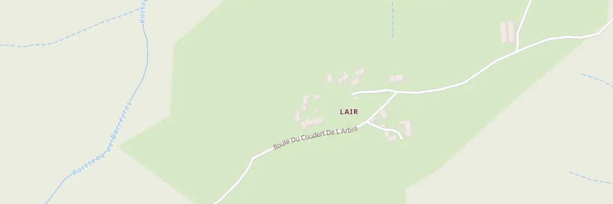 Plan du 5050 L’Air à Ferrussac