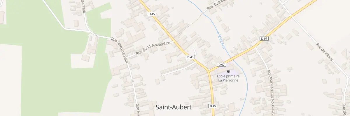 Plan du 17 Rue Francois Mitterrand à Saint-Aubert