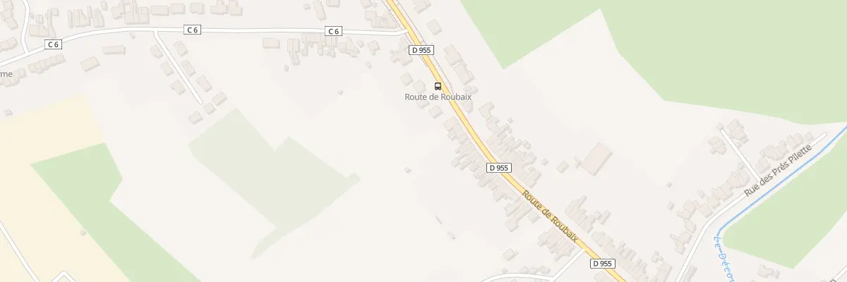 Plan du 357 Rte de Roubaix à Saint-Amand-les-Eaux