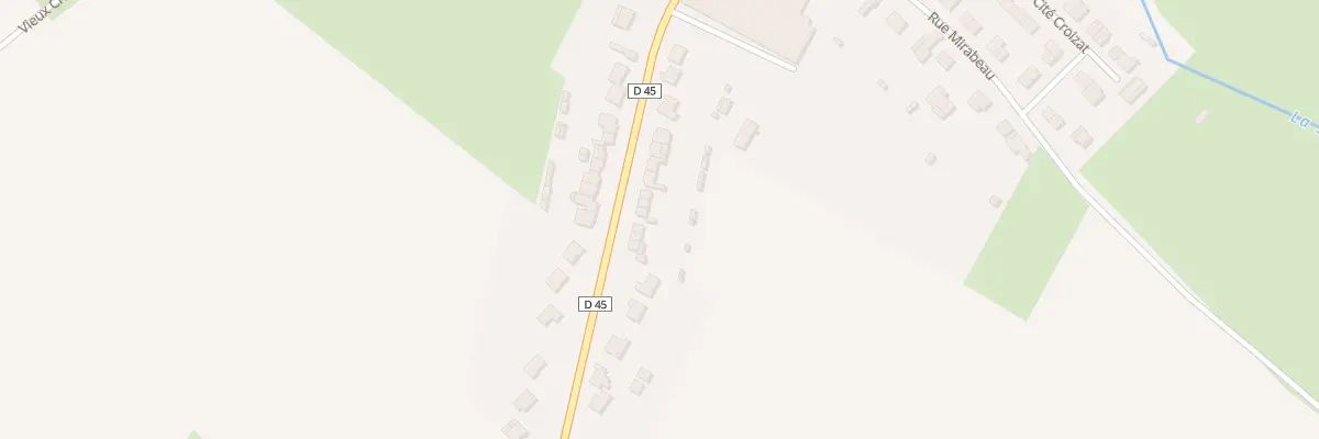 Plan du 23 Rue de Villers en Cauchies à Haspres