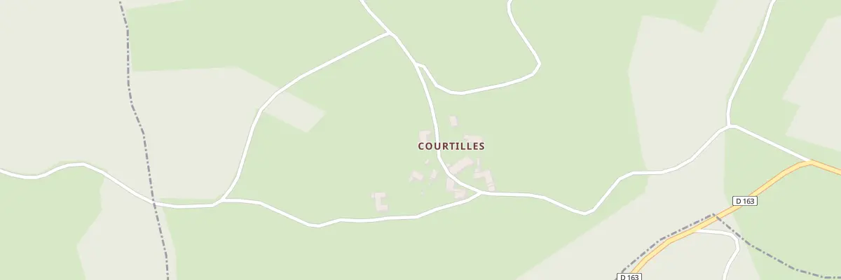 Plan du 5142 Courtilles à Saint-Hilaire