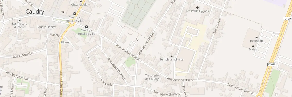 Plan du 89 Rue de Dunkerque à Caudry
