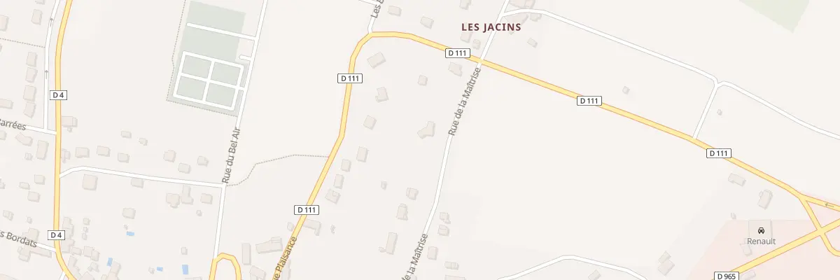 Plan du 9011 Rue de la Maitrise à Pourrain