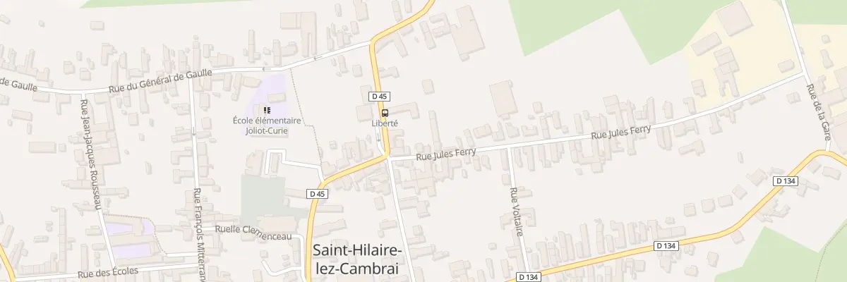 Plan du 3 Rue Jules Ferry à Saint-Hilaire-lez-Cambrai