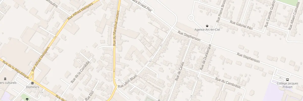 Plan du 31 Rue Léon Blum à Caudry