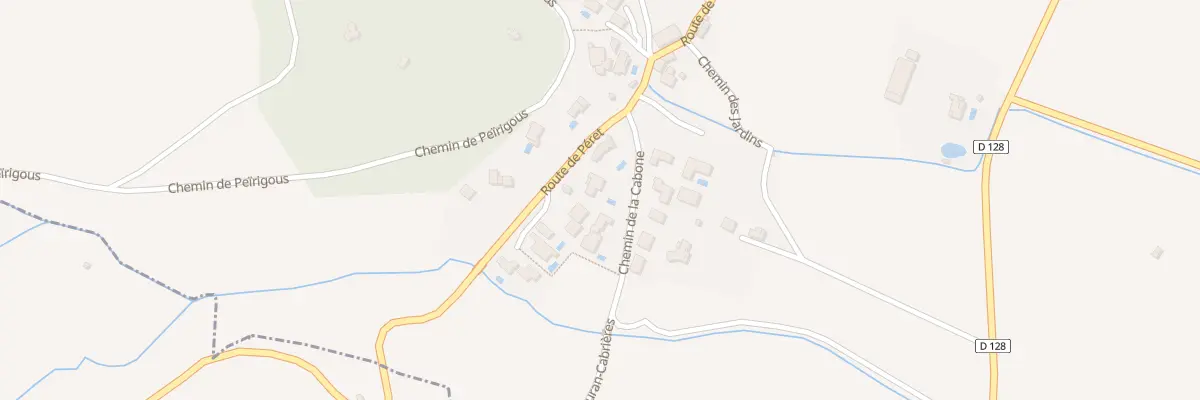 Plan du 3 Rte de Péret à Lieuran-Cabrières