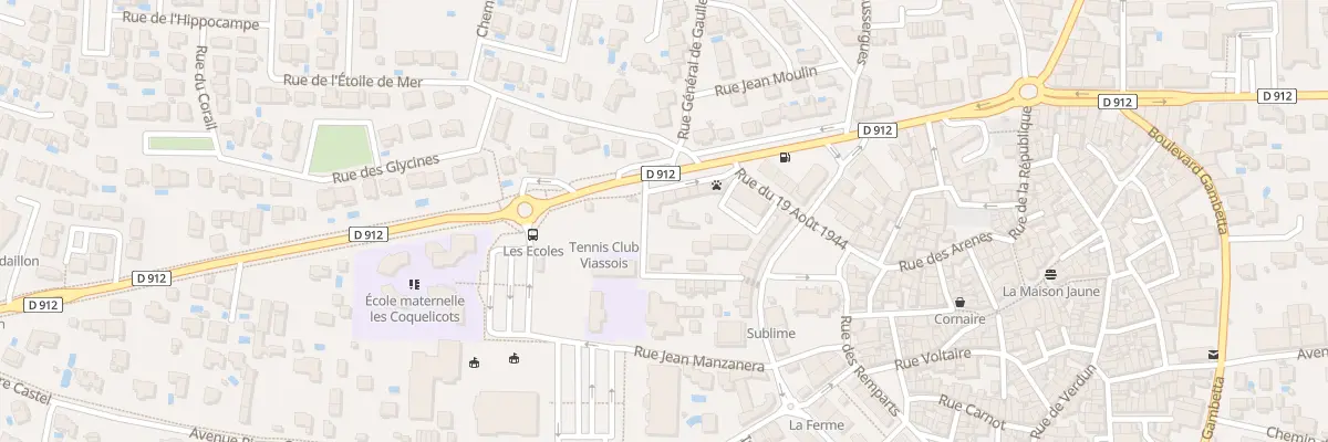 Plan du 9 Rue du Huit Mai 1945 à Vias