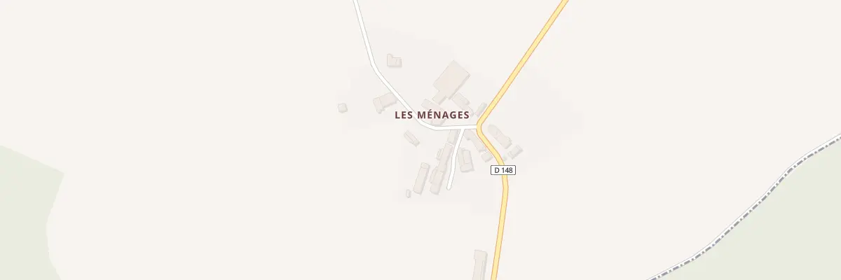 Plan du 11 Les Menages à Druyes-les-Belles-Fontaines