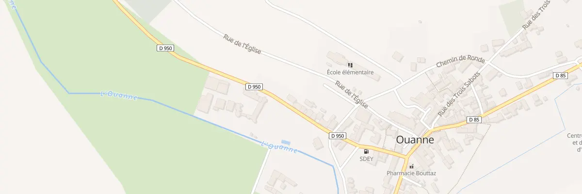 Plan du 26 Rue de Toucy à Ouanne