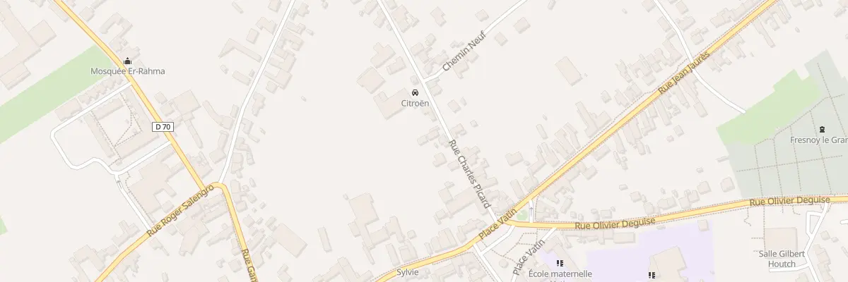 Plan du 107A Rue Charles Picard à Fresnoy-le-Grand