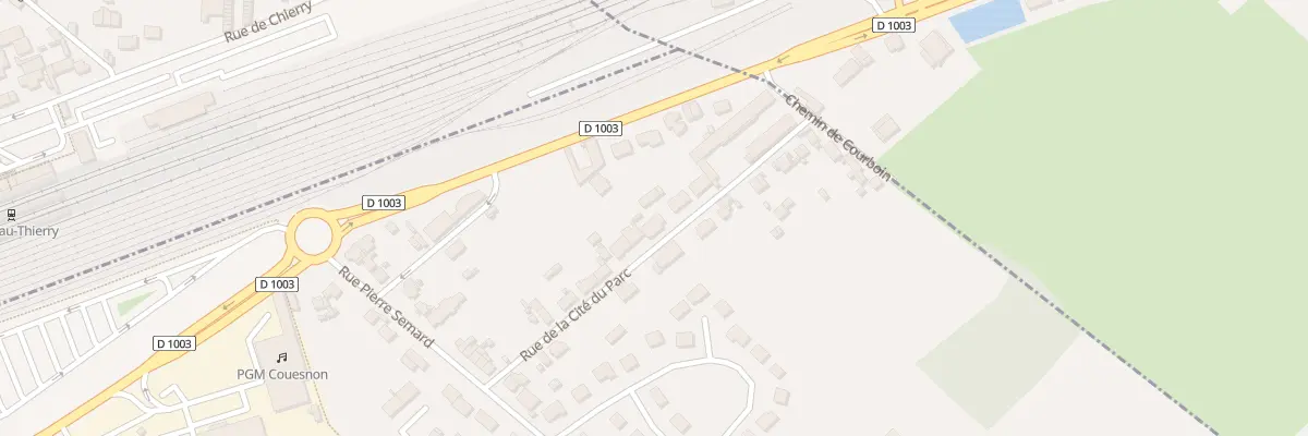 Plan du 15 Rue de la Cité du Parc à Étampes-sur-Marne