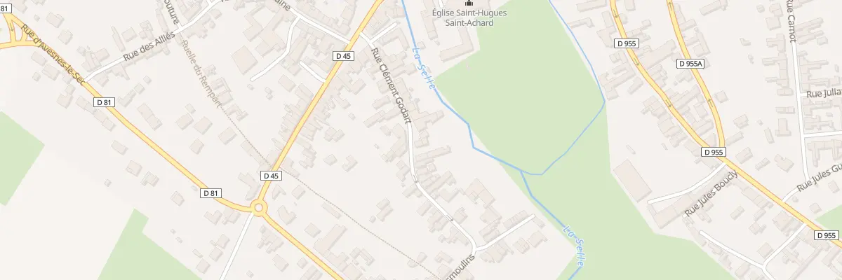 Plan du 17 Rue Clément Godart à Haspres