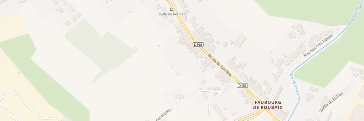Plan du 289 Rte de Roubaix à Saint-Amand-les-Eaux