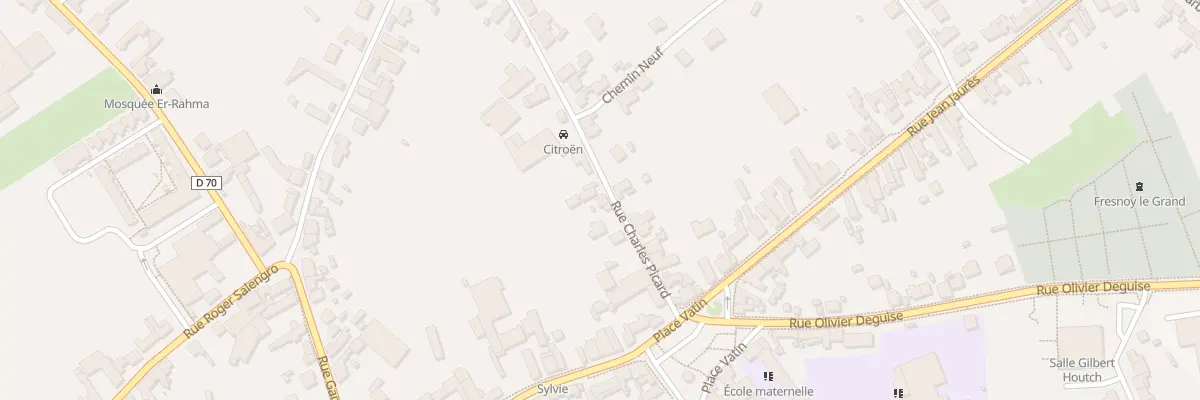 Plan du 99 Rue Charles Picard à Fresnoy-le-Grand