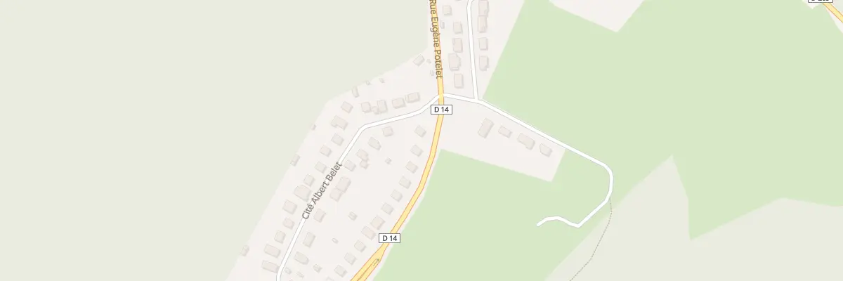 Plan du 1 Rue Argueyrolles à Prémontré